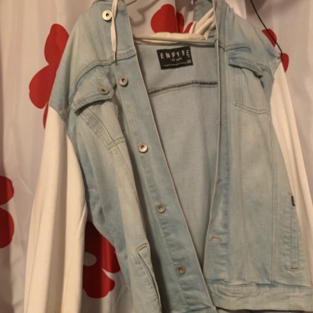jean hoodie